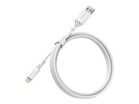 OtterBox Standard - Lightning-kabel - USB han til Lightning han - 1 m - skydrøm-hvid 78-52526