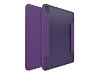 OtterBox Symmetry Folio Series - Flipomslag til tablet - polykarbonat, syntetisk gummi - figment (klar/lilla) - for Apple 13-inch iPad Pro (M4) 77-95260