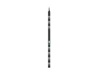 APC NetShelter Rack PDU Advanced - Strømfordelingsenhed (rackversion) - med kontakt - AC 400/415 V - 11.5 kW - 11500 VA - tre faser - Ethernet 10/100/1000, Ethernet 10/100 - input: IEC 60309 520P6 - output-stikforbindelser: 42 (21 x IEC 60320 C13/C15/C19/C21, 21 x IEC 60320 C13/C15) - 0U - 1.8 m ledning - sort APDU10250SW