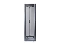 APC NetShelter SX Enclosure with Roof and Sides - Rack - sort - 42U - 19" - TAA-kompatibel AR3300