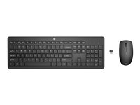 HP 235 - Sæt med mus og tastatur - trådløs 1Y4D0AA