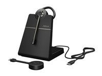 Jabra Engage 55 SE Convertible - Headset - på øret - konvertibel - DECT - trådløs - USB-C via DECT-adapter - UC-certificeret 9655-435-111