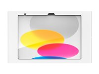Compulocks iPad 10th-11th (A16) Gen Swell Enclosure Wall Mount White - Indelukke - for tablet - hvid - skærmstørrelse: 10.9" - vægmonterbar - for Apple 10.9-inch iPad Wi-Fi, Wi-Fi + Cellular 209SWLW