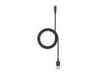 mophie - Lightning-kabel - Lightning han til USB han - 1 m - sort 409903214