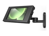 Compulocks Apex Galaxy Tab Active 3/5 8" Apex Enclosure Swing Wall Mount - Monteringssæt (indelukke) - eksponeret front/bagsidekamera og sensorer - for tablet - gynge - metal - sort - vægmonterbar - for Samsung Galaxy Tab Active3, Tab Active5 827B80GAPXB