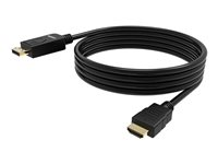 VISION - Adapterkabel - DisplayPort han til HDMI han - 2 m - sort - 8K60 Hz support TC 2MDPHDMI8K/BL