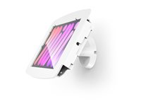 Compulocks iPad mini 8.3" Space Enclosure Tilting Wall Mount - Monteringssæt (indelukke, vægmontering) - eksponeret kamera og knapper, vippefunktion - for tablet - låsbar - aluminium - hvid - skærmstørrelse: 8.3" 505W830IPMSW