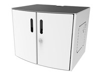 Compulocks Tablet / Laptop Charging Cabinet For Counter Top or Wall Mount EU Power Plug - Kabinetenhed - for 16 tablets - skærmstørrelse: 13" - vægmonterbar, vognmonterbar SOLO-EU