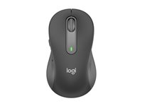 Logitech Signature M650 L for Business - Mus - højrehåndet - 5 knapper - trådløs - 2.4 GHz, Bluetooth - Logitech Logi Bolt USB-modtager - grafit 910-006348