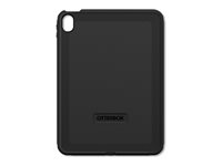 OtterBox Defender Series - Beskyttende kasse til tablet - grov - sort - for Apple 10.9-inch iPad (10. generation); iPad A16 Wi-Fi, A16 Wi-Fi + Cellular 77-89955