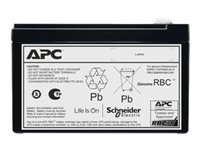 APC Replacement Battery Cartridge #175 - UPS-batteri (svarende til: APC RBC175) - 1 x batteri - Blysyre - sort APCRBC175