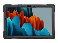 Insmat Rugged Armor - Beskyttende kasse til tablet - grov - polykarbonat, termoplastisk polyuretan (TPU) - slangeskældesign - for Samsung Galaxy Tab S7+ 652-1253
