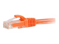 C2G Cat6 Booted Unshielded (UTP) Network Patch Cable - Patchkabel - RJ-45 (han) til RJ-45 (han) - 1 m - UTP - CAT 6 - formet, knastfri, strenget - orange 83574