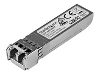 StarTech.com Cisco SFP-10G-SR-X Compatible SFP+ Module, 10GBASE-SR, 10GbE MMF Optic Transceiver, LC Connector, 300m, 850nm, DDM, Cisco Firepower, ASR9000, C9300, Mini GBIC Transceiver - Lifetime Warranty (SFP10GSRXST) - SFP+ transceiver modul (svarende til: Cisco SFP-10G-SR-X) - 10GbE - 10GBase-SR - LC multimodus - op til 300 m - 850 nm SFP10GSRXST