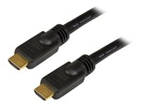 StarTech.com 15m High Speed HDMI Cable Ultra HD 4k x 2k HDMI Cable M/M - HDMI-kabel - HDMI han til HDMI han - 15 m - afskærmet - sort HDMM15M
