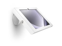 Compulocks Galaxy Tab A9+ Apex Enclosure Core Stand - Monteringssæt - boltbart - for tablet - 45° kerne - låsbar - metalramme, stål - hvid - skærmstørrelse: 11" - på disk, vægmonterbar - for Samsung Galaxy Tab A9+ 111W11GAPX9W