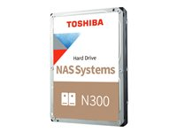 Toshiba N300 NAS - Harddisk - 12 TB - intern - 3.5" - SATA 6Gb/s - 7200 rpm - buffer: 512 MB HDWG51CUZSVA