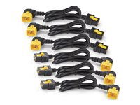 APC - Strømkabel - IEC 60320 C19 til IEC 60320 C20 - AC 240 V - 1.8 m - 90° stik - for P/N: SMT2200I-AR, SMT2200R2I-AR, SMT3000I-AR, SMT3000R2I-AR, SRT1500XLI, SRT2200XLI-KR AP8716R