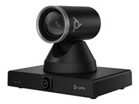 Poly Studio E60 - Konferencekamera - PTZ - farve - 2 x 8 MP - 3840 x 2160 - 4K UHD (3840 x 2160), 2160p - audio - LAN - USB - DC 12 V / PoE Plus - TAA-kompatibel 9W1A7AA#AC3