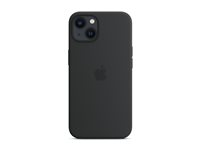 Apple - Bagsidecover til mobiltelefon - MagSafe-kompatibilitet - silicone - midnat - for iPhone 13 MC4A4ZM/A