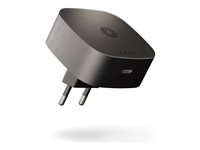 ZENS - Trådløs opladningsstander/strømadapter - 18 Watt (24 pin USB-C) - sort ZESC18B/00