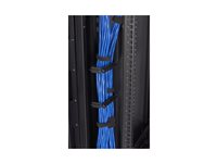 APC - Rack kabel management ring - sort (pakke med 10) - for P/N: SCL500RM1U, SMX1500RM2UCNCUS, SMX1500RM2UCUS, SMX2KR2UX145, SMX3KR2UNCX145, SMX750CUS AR7540