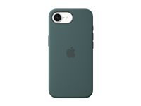 Apple - Bagsidecover til mobiltelefon - silicone - søgrøn - for iPhone 16e MD3X4ZM/A