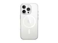 Apple - Bagsidecover til mobiltelefon - MagSafe-kompatibilitet - polykarbonat - klar - for iPhone 16 Pro MA7E4ZM/A