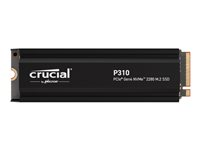 Crucial P310 - SSD - 2 TB - intern - M.2 2280 - PCIe 4.0 x4 (NVMe) - integreret kølelegeme CT2000P310SSD5