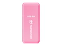 Transcend RDF5 - Kortlæser (microSD, SDHC, microSDHC, SDXC, microSDXC, SDHC UHS-I, SDXC UHS-I, microSDHC UHS-I, microSDXC UHS-I) - USB 3.0 TS-RDF5R