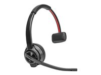 Poly Savi 8410 Office - Savi 8400 series - headset - på øret - DECT / Bluetooth - trådløs - sort - Certified for Microsoft Teams 8L5A7AA#ABB