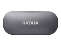 KIOXIA EXCERIA PLUS LXD10S500GG8 - SSD - 500 GB - ekstern (bærbar) - USB 3.2 Gen 2 (USB-C stikforbindelse) LXD10S500GG8
