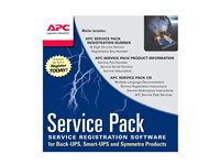 APC Extended Warranty Service Pack - Teknisk understøtning - telefonrådgivning - 3 år - 24x7 - for P/N: SMT1000R2I-AR, SMT1500I-AR, SMT1500R2I-AR, SMT2200I-AR, SMX1500RM2UC, SRT1000XLJ WBEXTWAR3YR-SP-03