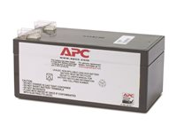 APC Replacement Battery Cartridge #47 - UPS-batteri - 1 x batteri - Blysyre - 3200 mAh - sort - for P/N: BE325, BE325-CN, BE325-FR, BE325-GR, BE325-IT, BE325-LM, BE325R, BE325R-CN, BE325-UK RBC47