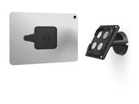 Compulocks Universal Tablet Magnetix Tilting Wall Mount - Monteringssæt (magnetisk vægmontering) - landskab/portræt - for tablet - universal - låsbar - sort - skærmstørrelse: op til 13" 505BVHBMM01