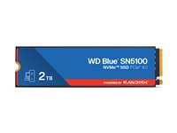 WD Blue SN5100 - SSD - 2 TB - intern - M.2 2280 - PCIe 4.0 (NVMe) WDS200T5B0E-00CPE0