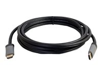 C2G Select Series 50ft Standard Speed HDMI Cable with Ethernet - In-Wall CL2 Rated - M/M - HDMI-kabel med Ethernet - HDMI han til HDMI han - 15.2 m - afskærmet - sort - 4K support 50636