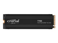 Crucial T700 - SSD - krypteret - 4 TB - intern - M.2 - PCI Express 5.0 (NVMe) - TCG Opal Encryption 2.01 CT4000T700SSD5