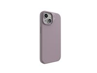 ZAGG Manhattan Snap - Bagsidecover til mobiltelefon - MagSafe-kompatibilitet - silicone - lavendelfarvet - for Apple iPhone 13, 14, 15 702312684
