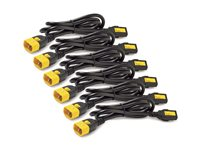 APC - Strømkabel - power IEC 60320 C13 til IEC 60320 C14 - 10 A - 1.83 m - sort - Nordamerika - for P/N: SCL500RMI1UC, SCL500RMI1UNC, SMT3000I-AR, SMT3000R2I-AR, SMTL750RMI2UC, SRT1500RMXLI AP8706S-NA