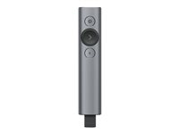 Logitech Spotlight Plus - Fjernbetjening til præsentation - 3 knapper - skifer 910-005166