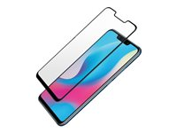 Insmat Exclusive Brilliant - Skærmbeskytter for mobiltelefon - fuld skærm - glas - rammefarve sort - for OnePlus Nord 2T 861-1386
