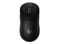 Logitech G PRO X SUPERLIGHT 2 - Mus - gaming - optisk - 5 knapper - trådløs - 2.4 GHz - USB Logitech LIGHTSPEED-modtager - sort 910-006631