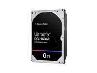WD Ultrastar DC HA340 WUS721206BLE6L4 - Harddisk - Data Center - 6 TB - intern - 3.5" - SATA 6Gb/s - 7200 rpm - buffer: 256 MB 0B47077