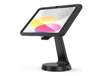 Compulocks iPad 10th-11th (A16) Gen PowerMove Mast Counter Stand - Black - Monteringssæt (indelukke, mastestativ) - for tablet - låsbar - sort - skærmstørrelse: 10.9" - disk - for Apple 10.9-inch iPad (10. generation) 333BPMIP109