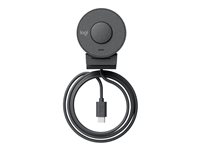 Logitech BRIO 300 - Webcam - farve - 2 MP - 1920 x 1080 - 1080p, 720p - audio - USB-C 960-001436