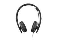 Lenovo Gen 2 - Headset - på øret - kablet - USB-C - sort - Zoom Certified 4XD1M39029