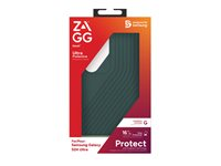 ZAGG Denali - Bagsidecover til mobiltelefon - grov - grafen, termoplastisk polyuretan (TPU) - dyb stedsegrøn - for Samsung Galaxy S24 Ultra 702313637