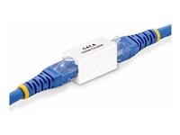 StarTech.com RJ45 Coupler, Inline Cat6 Coupler, Female to Female (F/F) T568 Connector, Unshielded Ethernet Cable Extension (IN-CAT6-COUPLER-U1) - Netværkskobling - RJ-45 (hun) til RJ-45 (hun) - ikke afskærmet - CAT 5/5e/6 - passiv - hvid IN-CAT6-COUPLER-U1