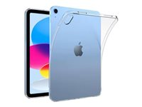 Insmat Crystal - Bagsidecover til tablet - termoplastisk polyuretan (TPU) - klar - for Apple 11-inch iPad Air (M2, M3) 652-1327